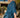 Navy - Short Kaftan - Pre Order