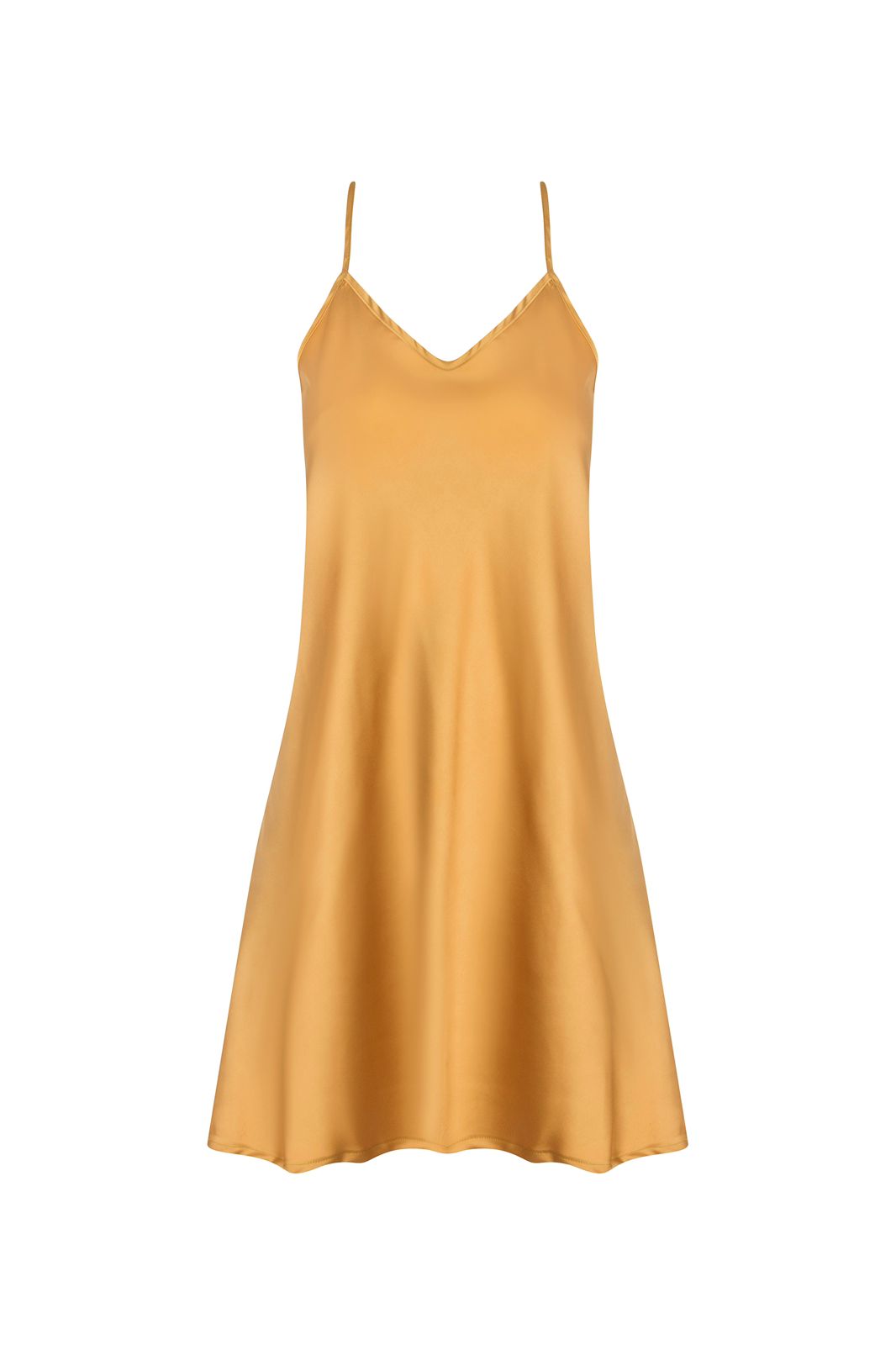 Caramel Satin Slip Dress BeachCult