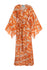 Abstract Tiger - Coco Wrap Dress