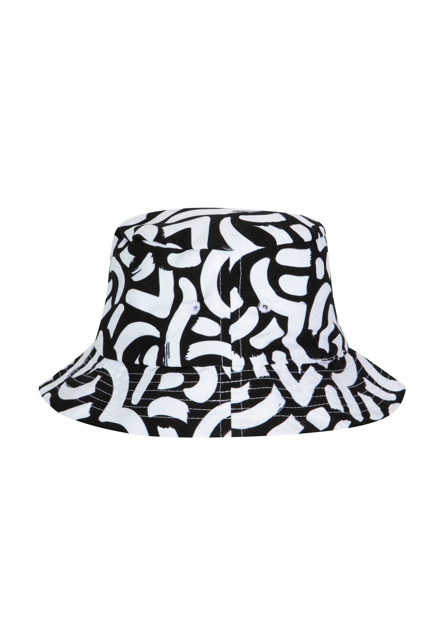 Greek Holiday / Calligraphy - Kids Reversible Bucket Hat