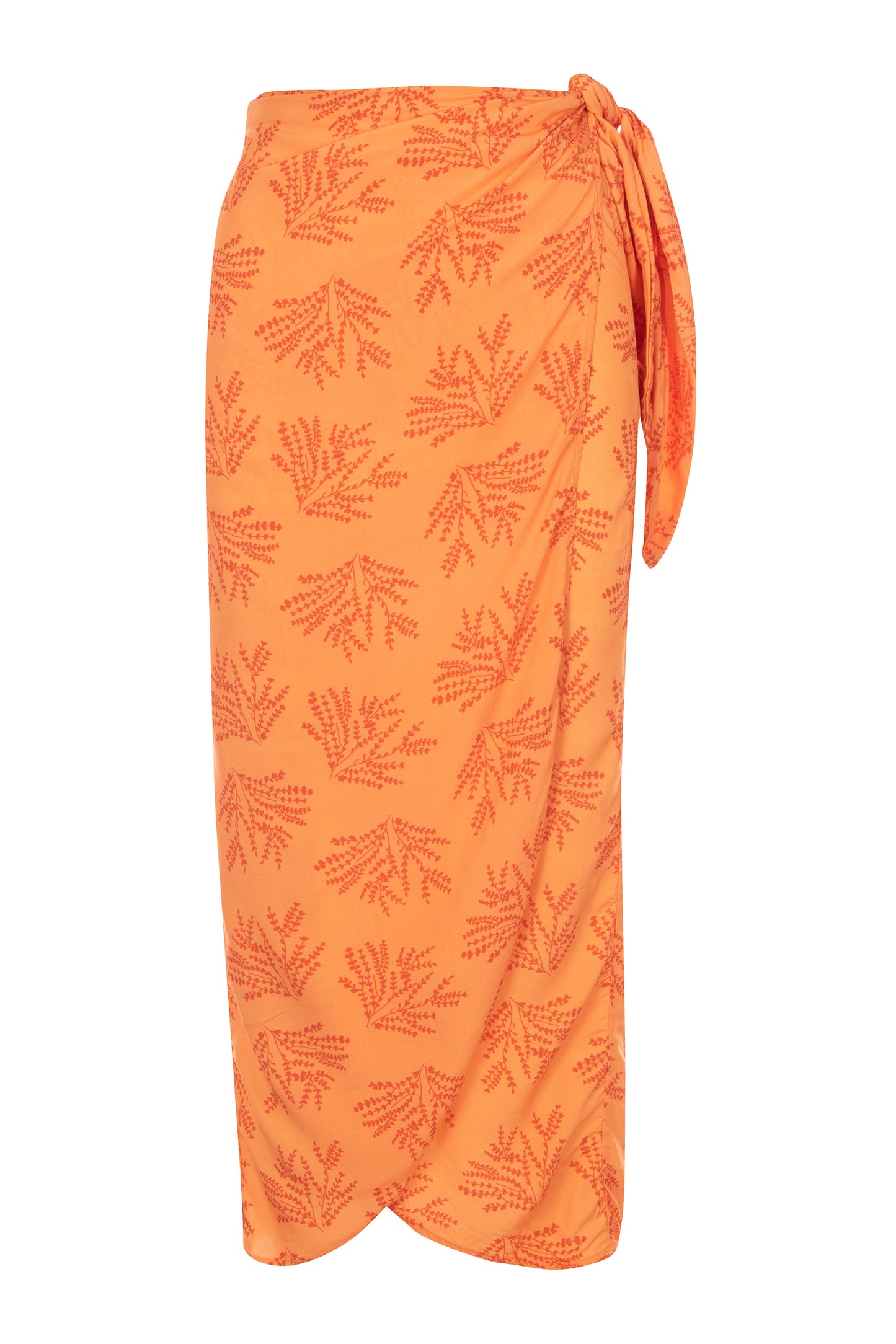 Coral Fern - Wrap Skirt