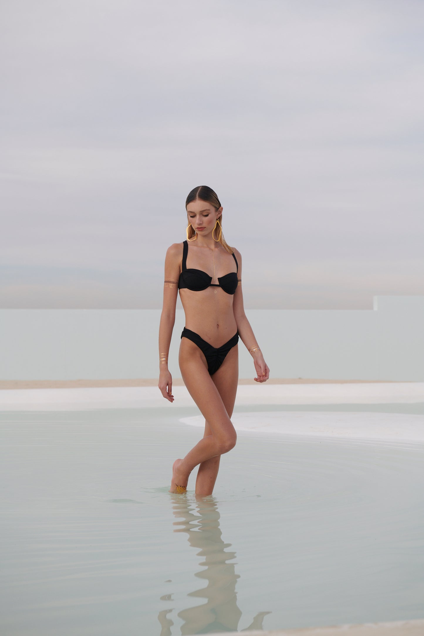 Black - Palma Bikini Top