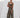 Midnight Oasis - Linen Ruched Sleeve Tie Top