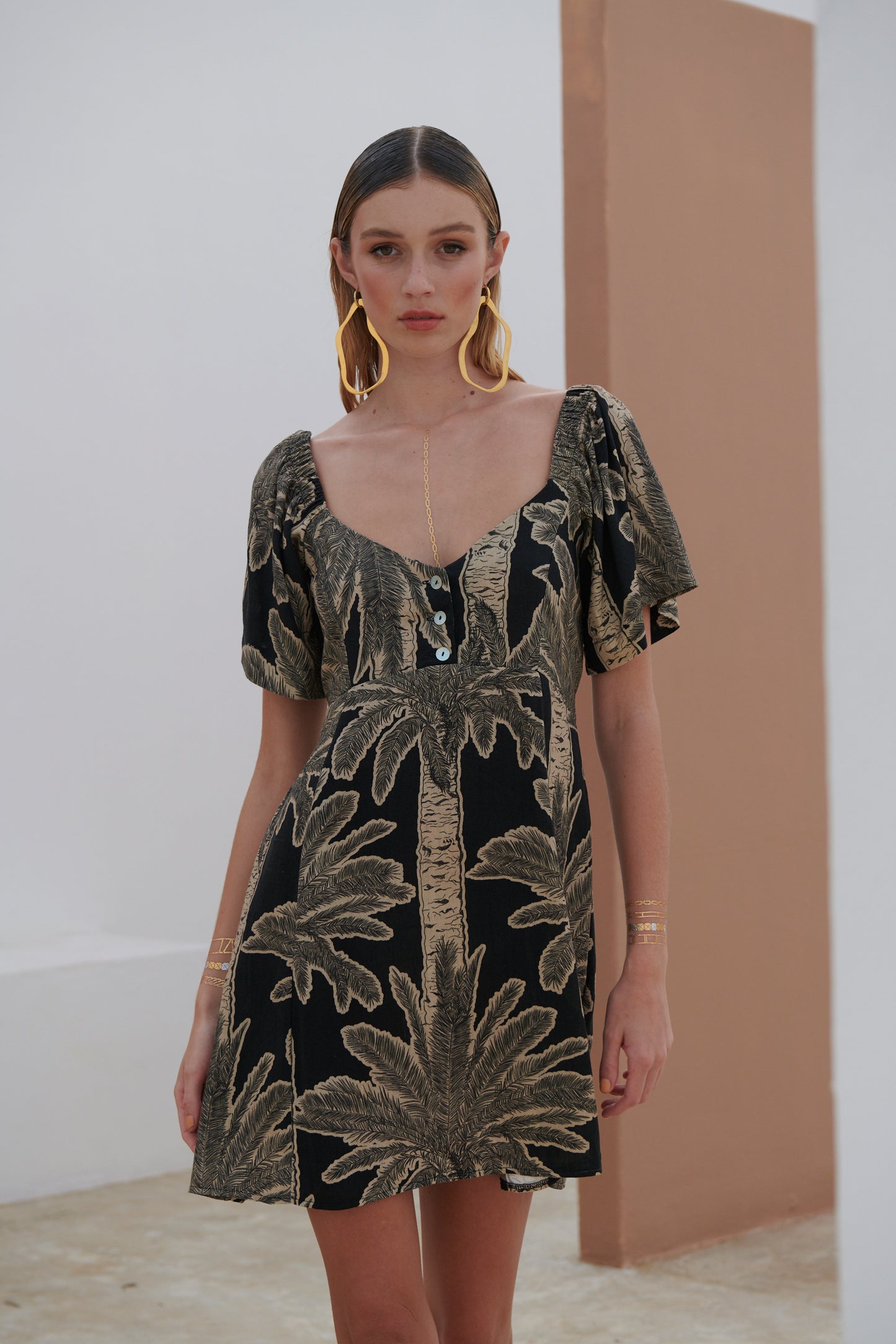 Midnight Oasis - Portofino Dress