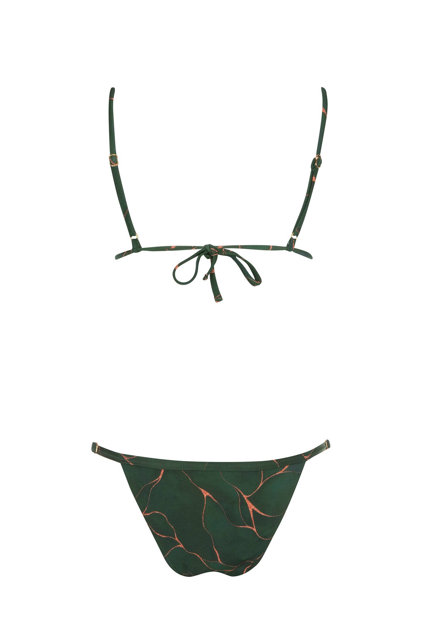 Emerald Leaf - Havana Bikini Top