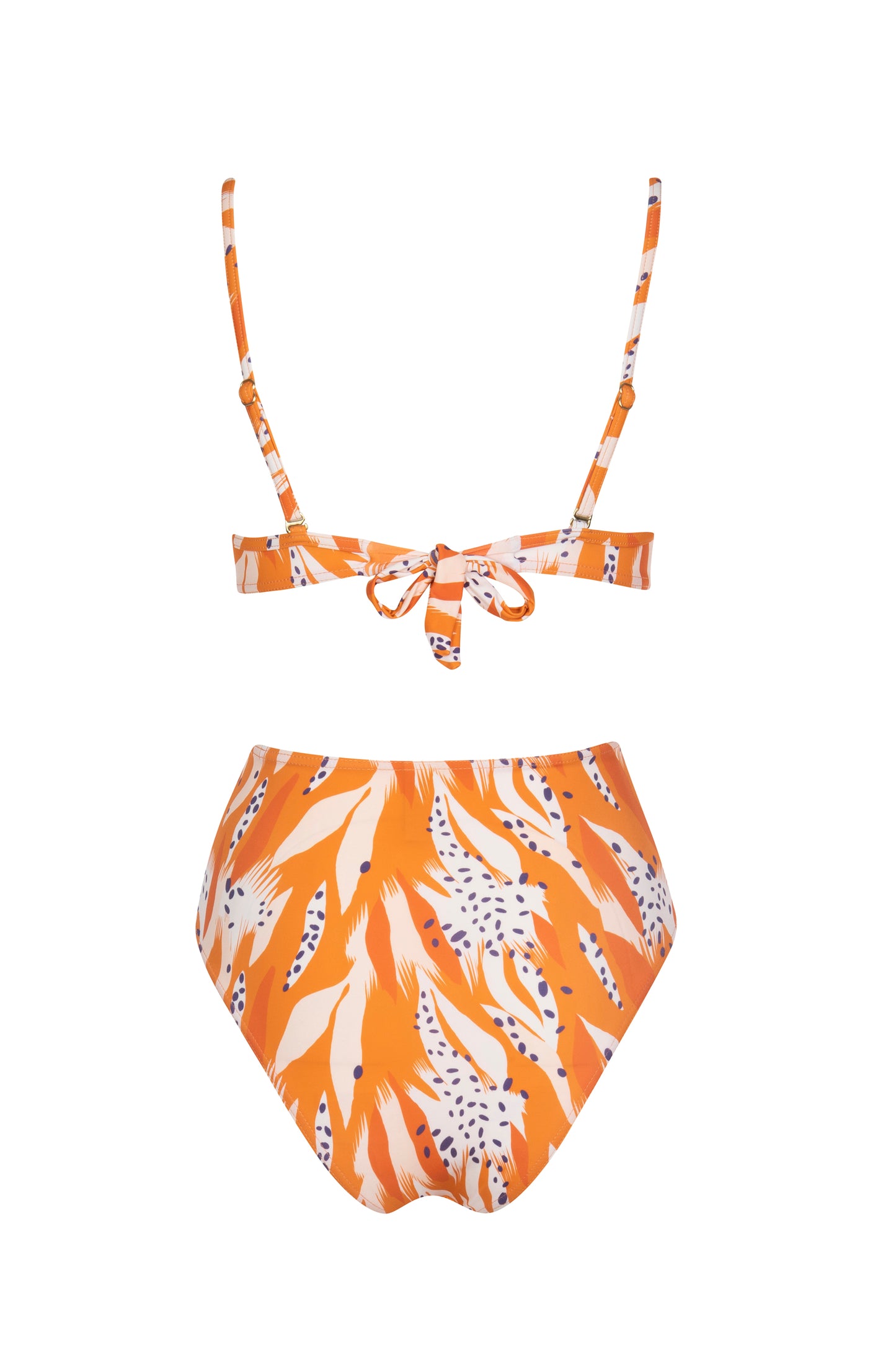 Abstract Tiger - Lyra Bikini Bottom