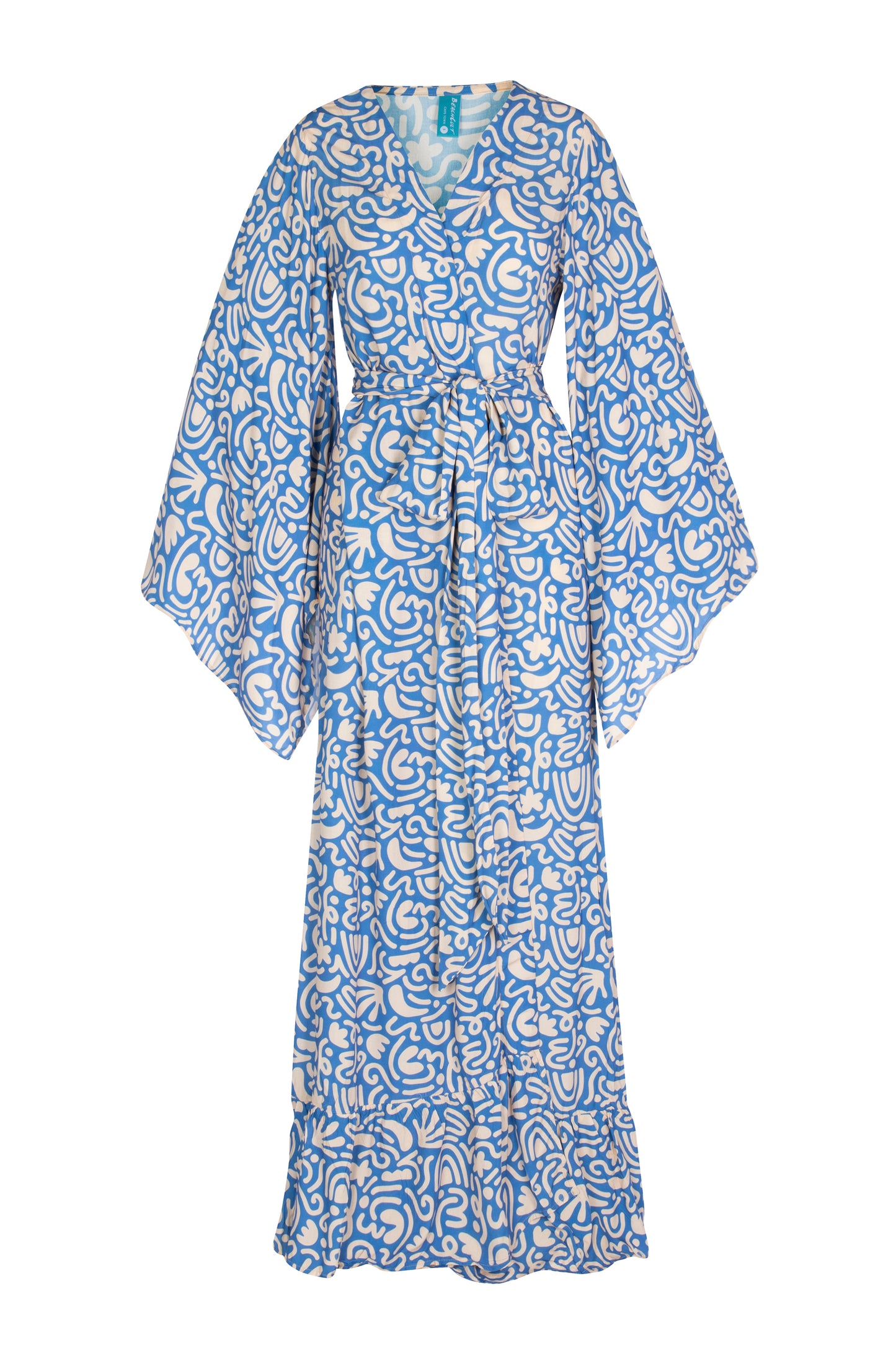 Greek Holiday - Coco Wrap Dress