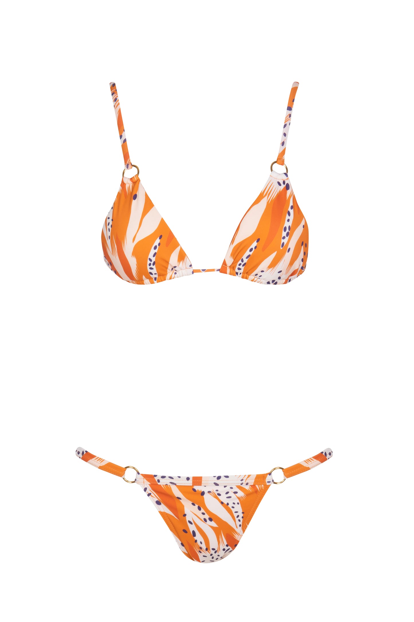 Abstract Tiger- Havana Bikini Top