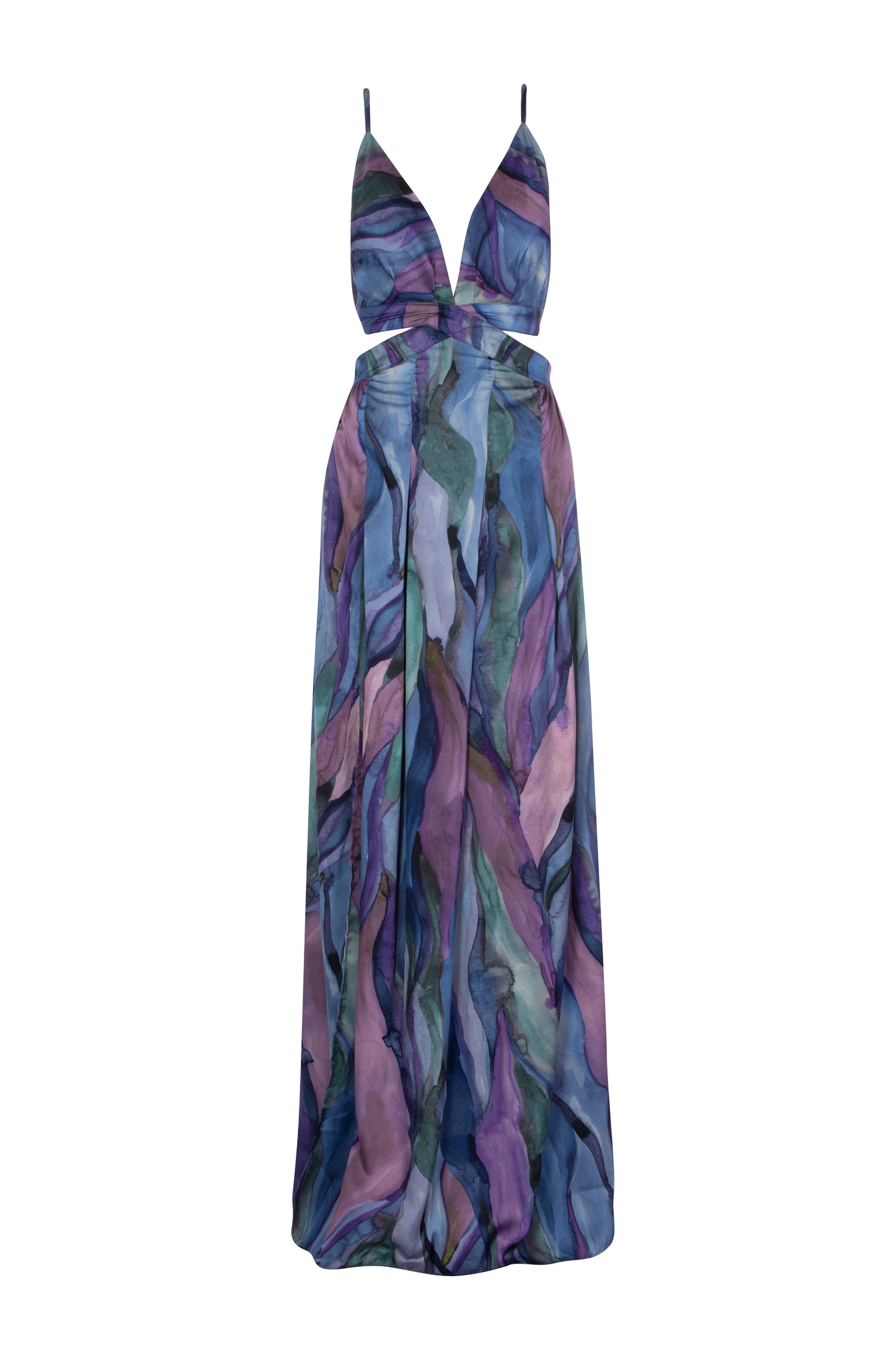 Watercolour Waves - Caitlin Dress (PRE-ORDER)