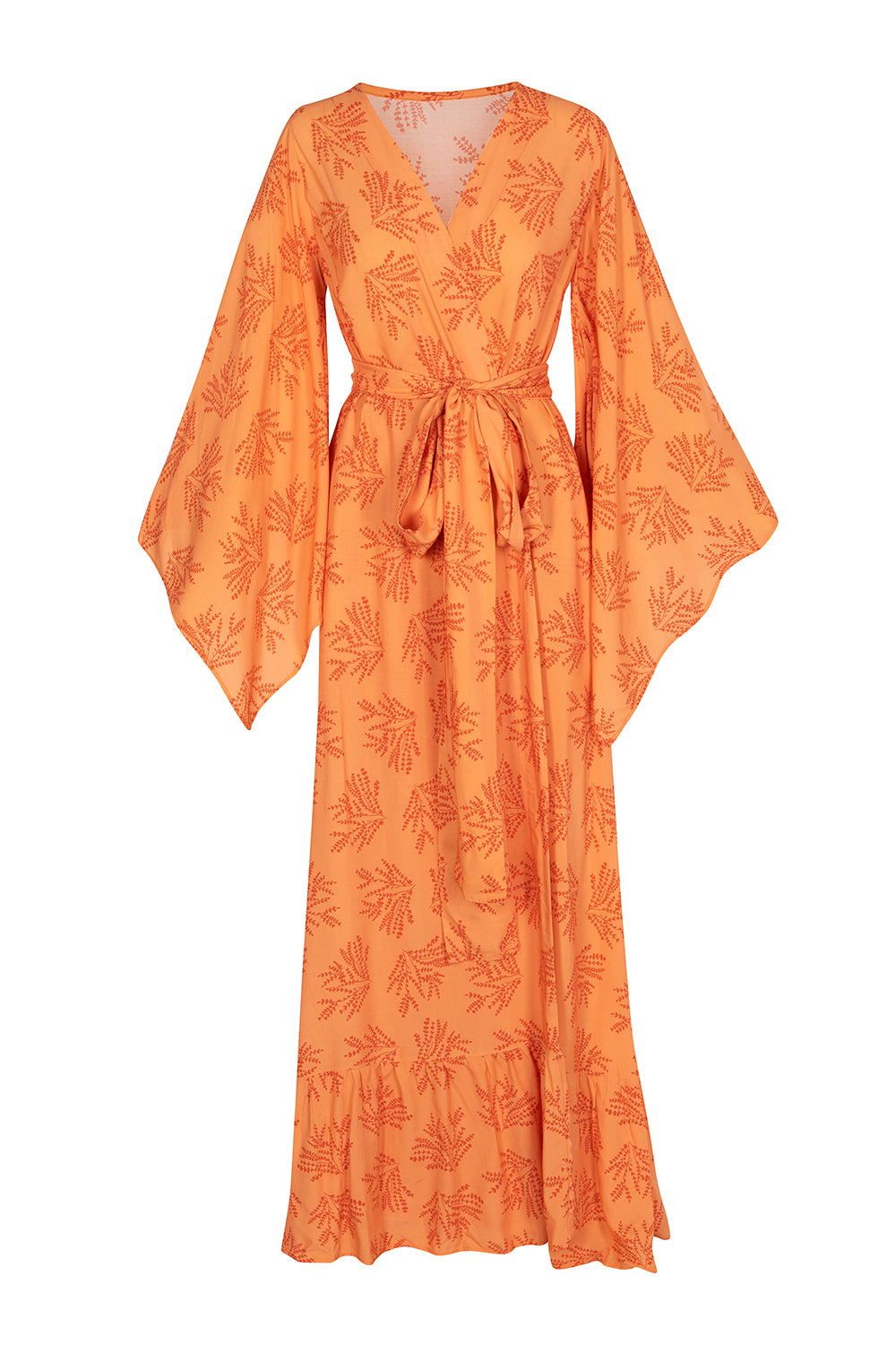 Coral Fern - Coco Wrap Dress