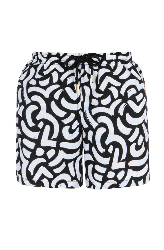 Calligraphy - Kids Swim Trunks