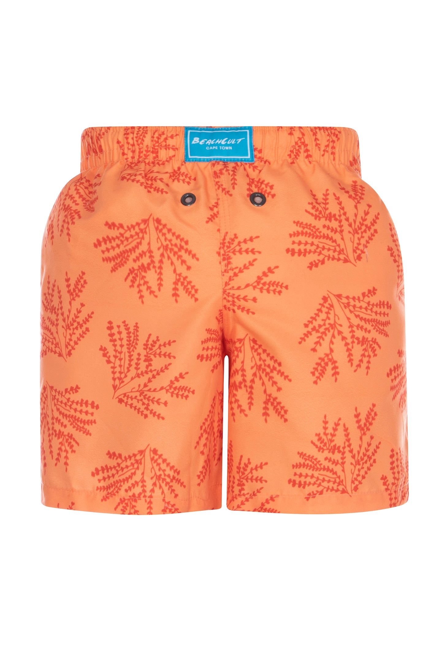 Coral Fern- Kids Swim Trunks