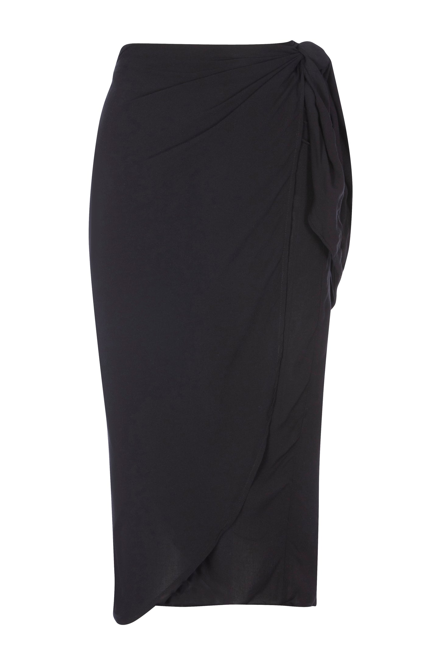 Black - Wrap Skirt