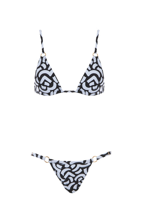 Calligraphy - Havana Bikini Top