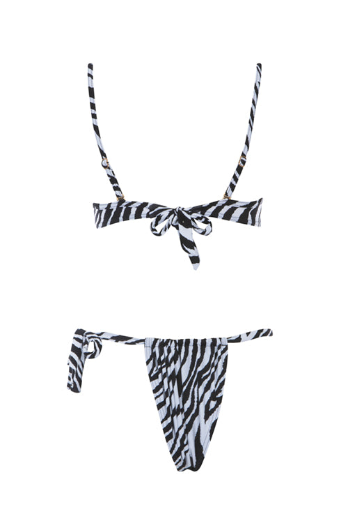 Zebra - Lyra Bikini Top