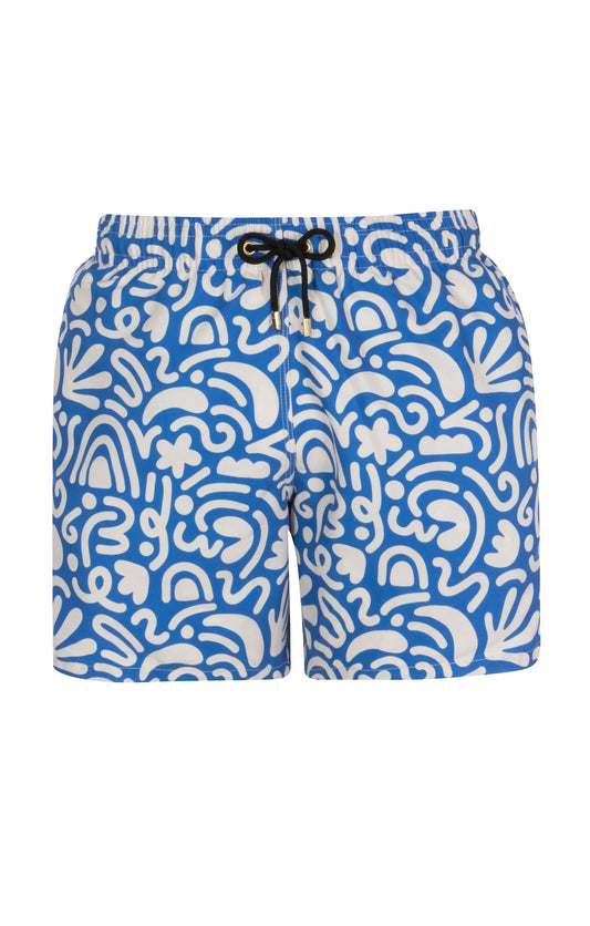 Greek Holiday- Men's Swim Trunks