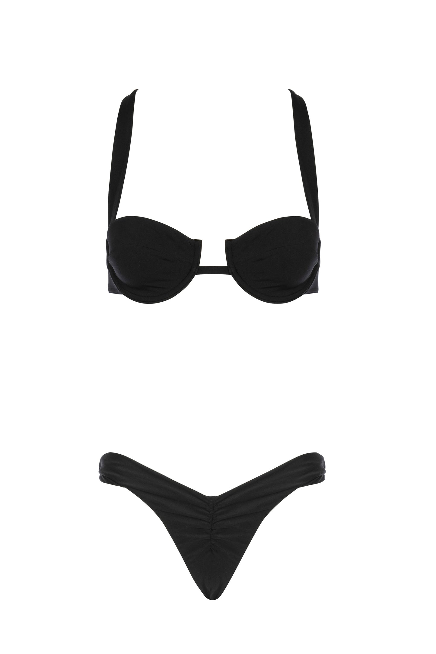 Black - Palma Bikini Top