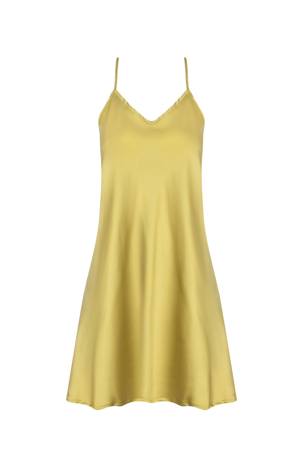 Pistachio - Satin Slip Dress