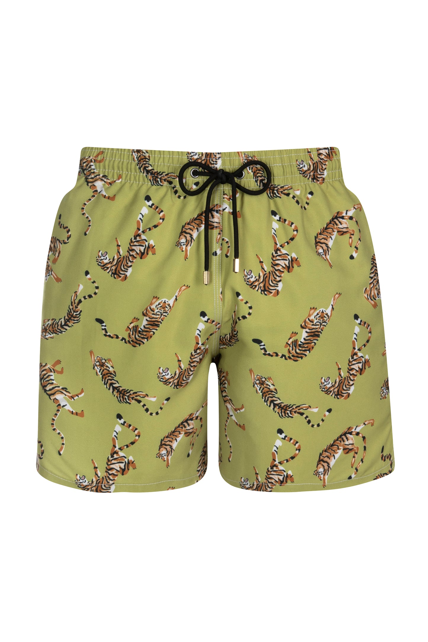 Pistachio Tiger - Men's Swim Trunks