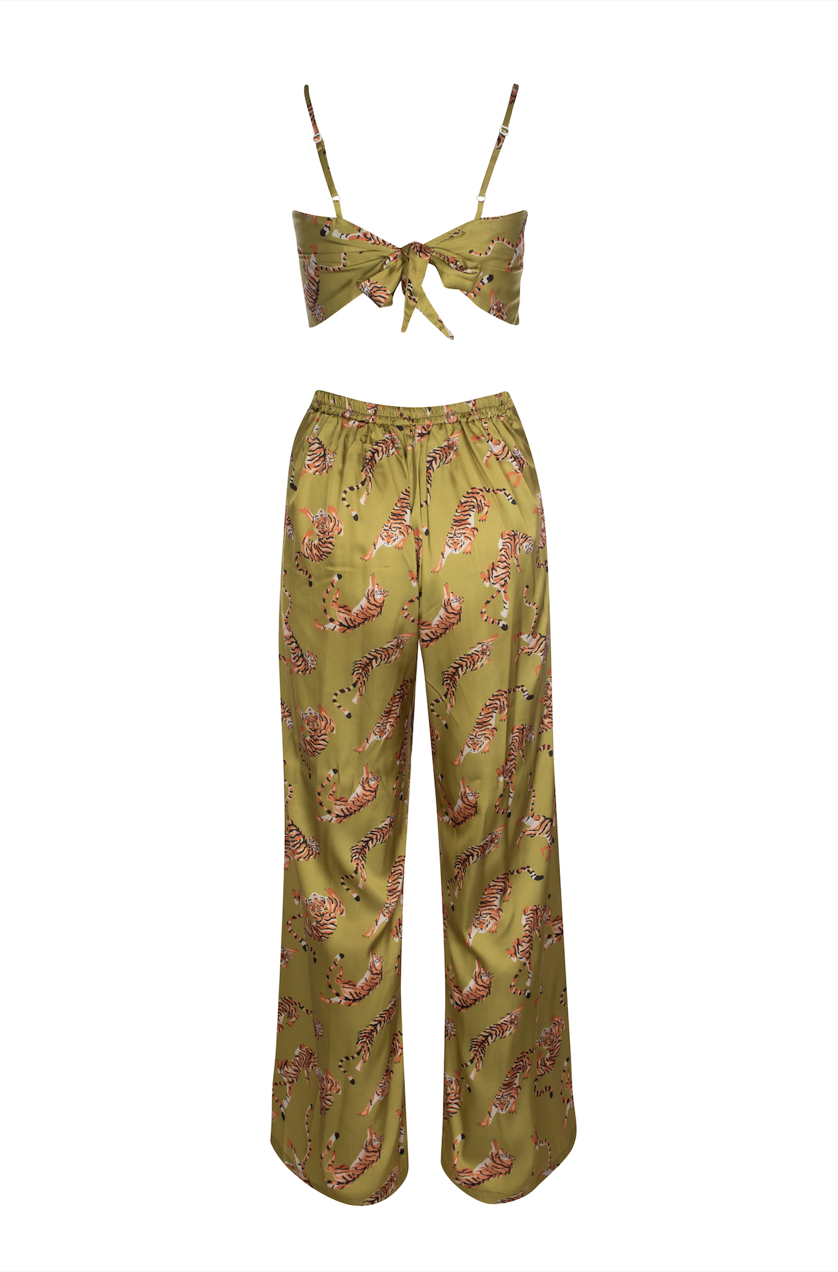 Pistachio Tiger- Corsica Pants