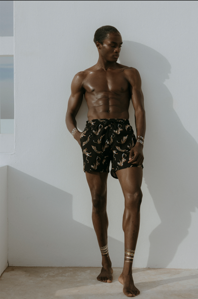 Black Tiger - Men's Swim Trunks