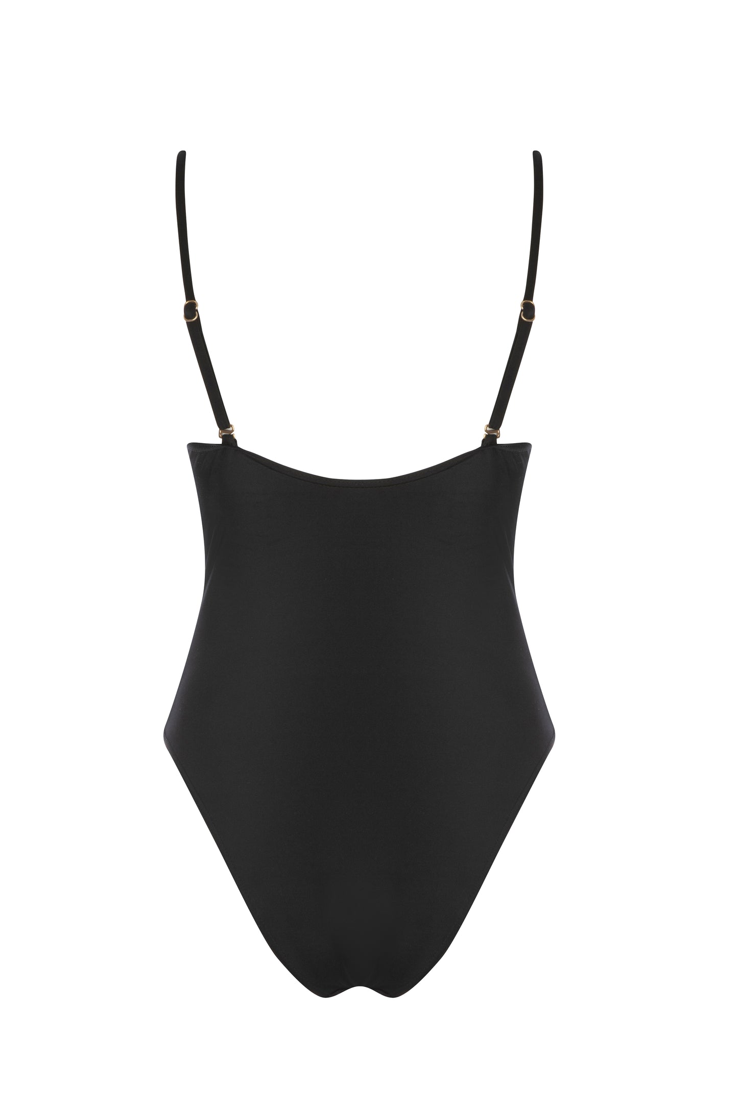 Black - Underwire One Piece Swimsuit