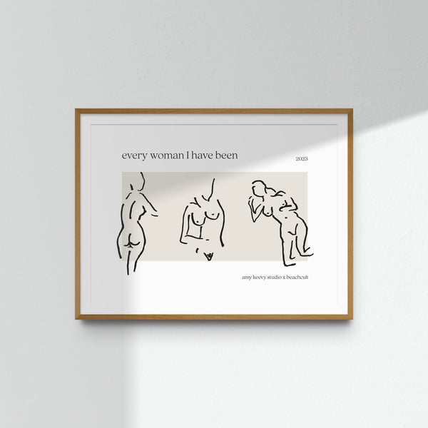 Amy Keevy Print - All The Women I Have Been