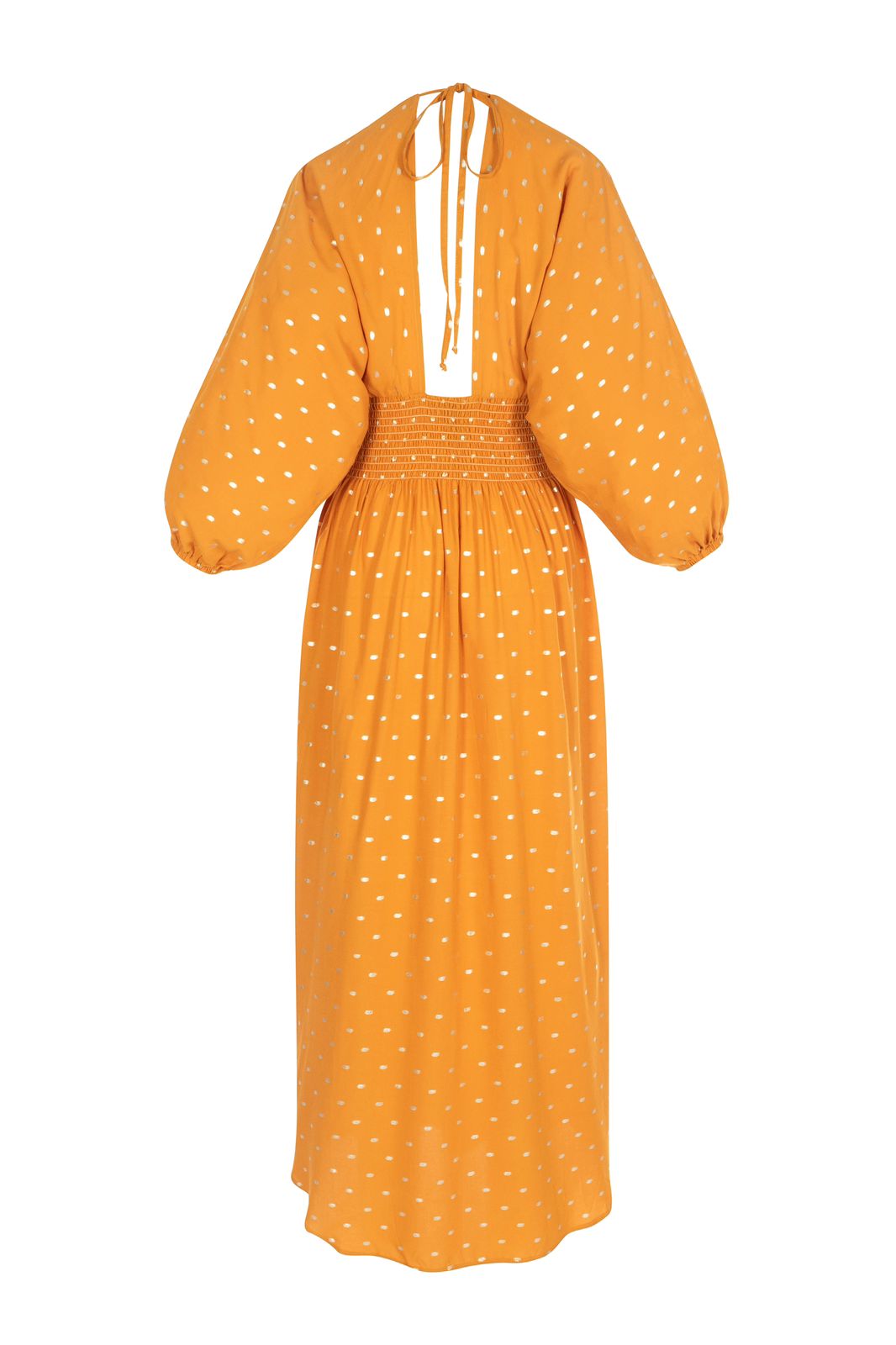 Polka Mustard - Olivia dress