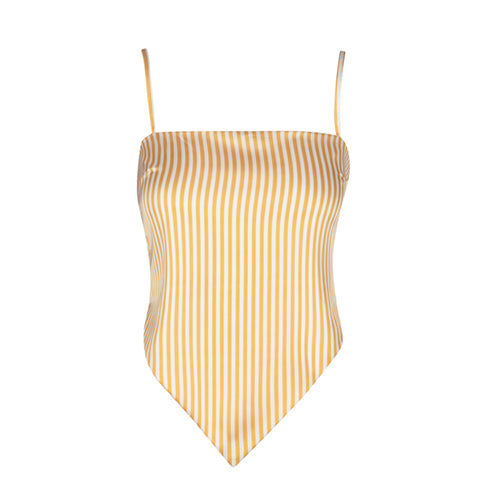 Sunshine stripe - Handkerchief Top