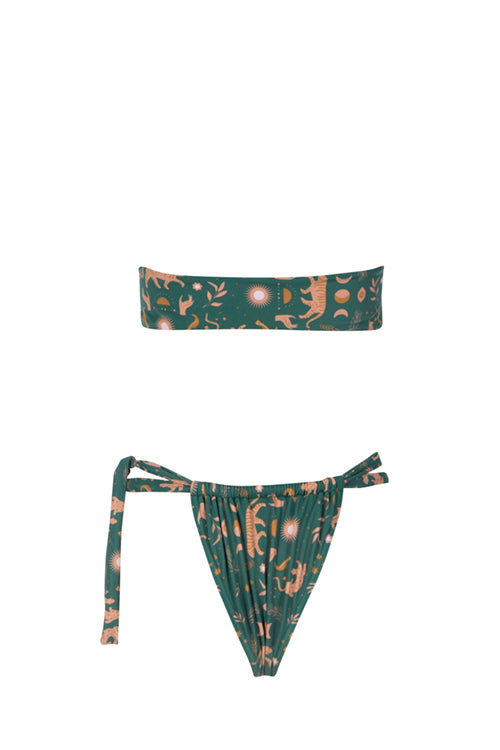 Emerald Sun Tiger - Daphne Bikini Top