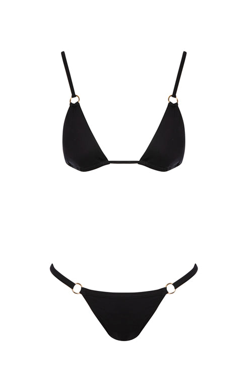 Black - Havana Bikini top