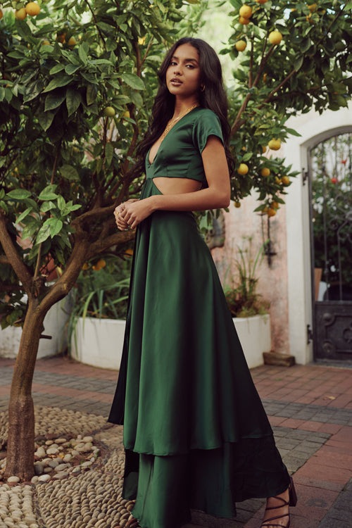 Emerald Green Calypso Dress (PRE-ORDER)