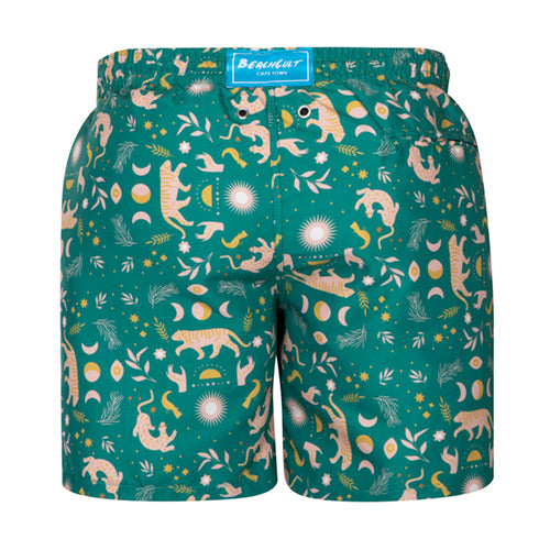 Emerald Sun Tiger - Men's swim Trunks