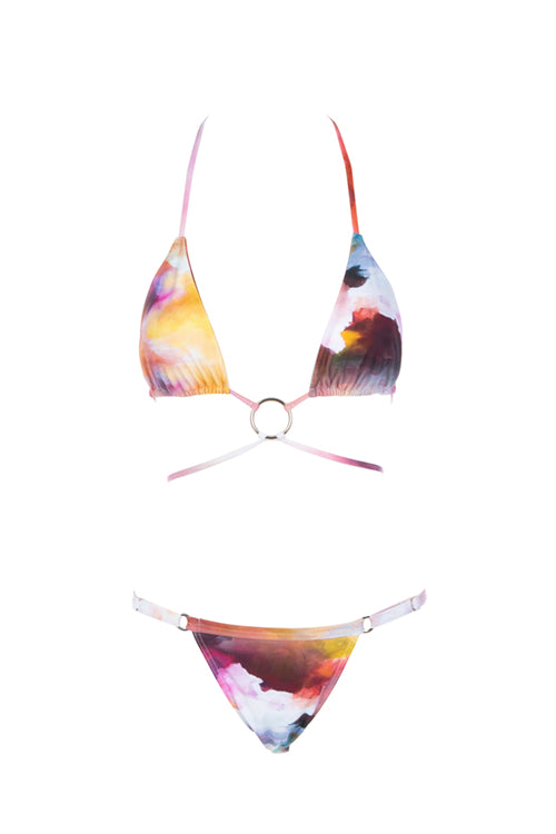 Watercolour - Tulum Bikini Top