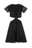 Black Lace  - Mini Calypso Dress